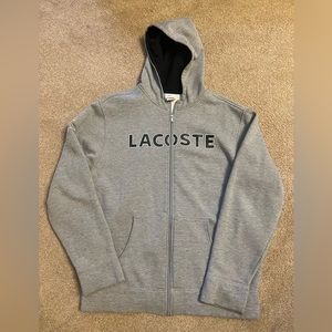 LACOSTE Men’s Zip Up Hoodie